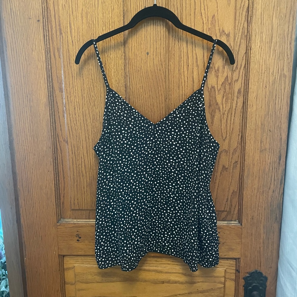 ABOUND  Polka Dot Tank Top, sz M